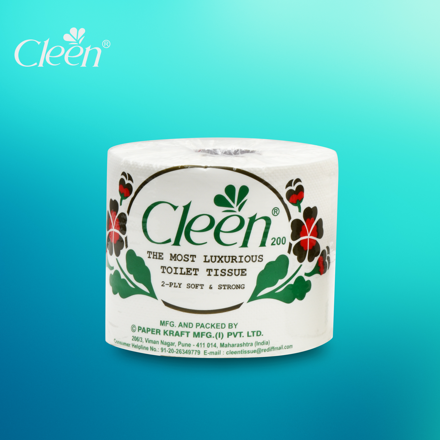 Cleen Toilet Roll - Single ( Pack of 6 )