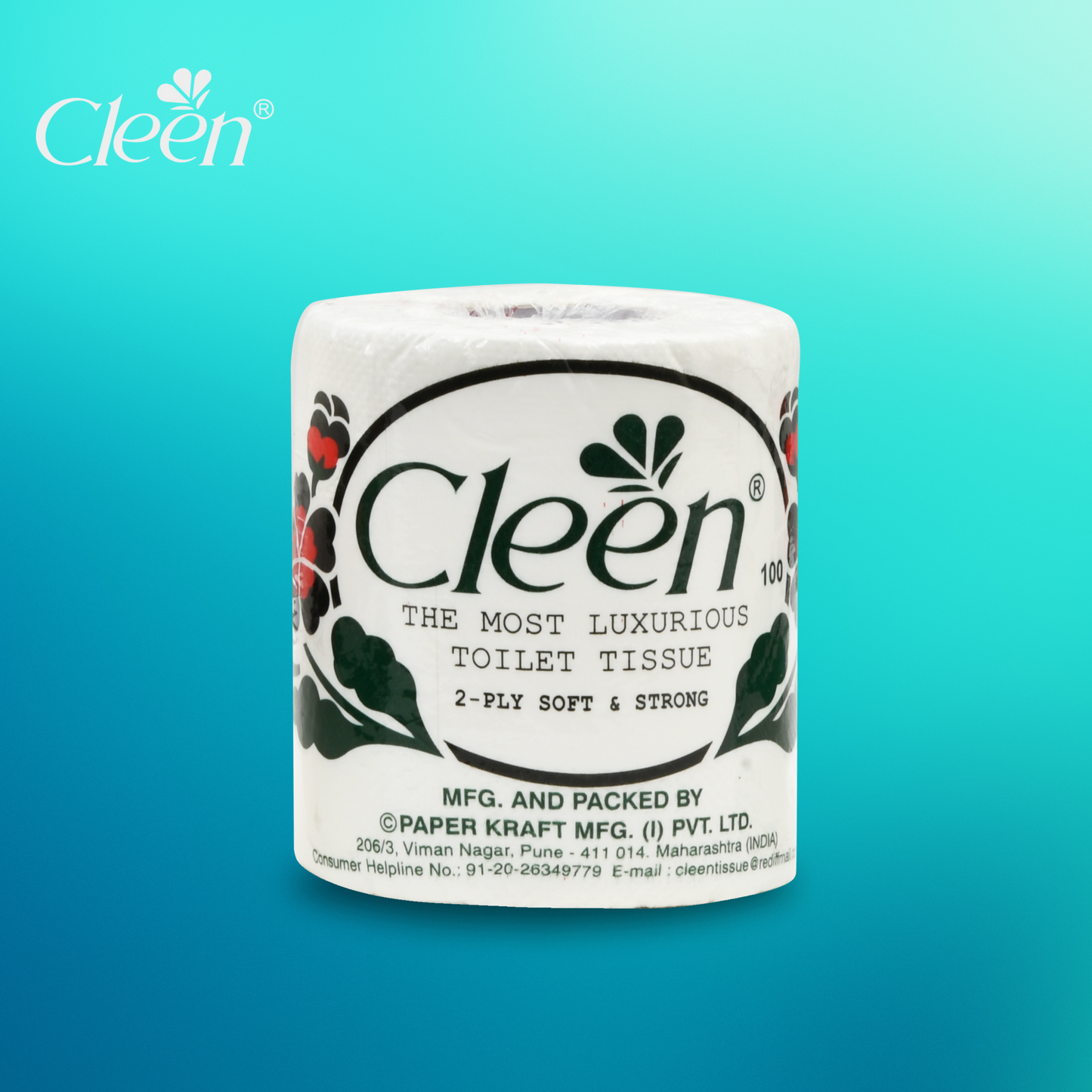 Cleen Toilet Roll - Single ( Pack of 6 )