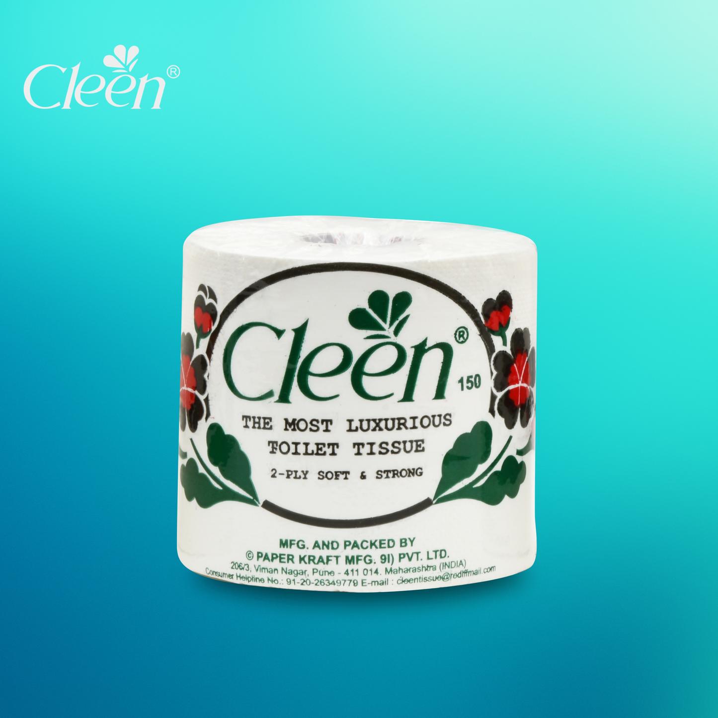 Cleen Toilet Roll - Single ( Pack of 6 )